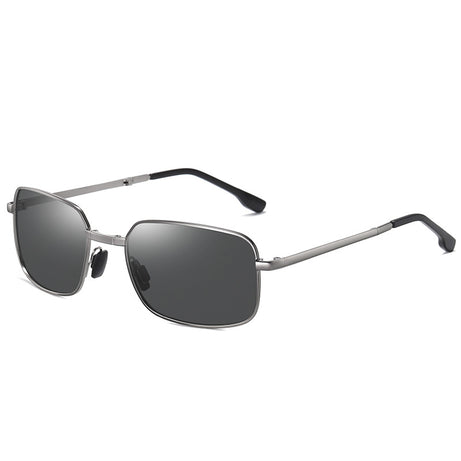 Men's Metal Color-changing Folding Sunglasses