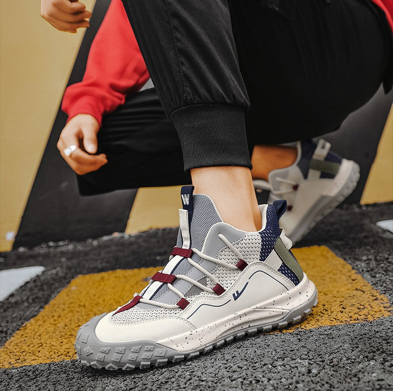 Men's Trendy Versatile Mid-High Top Casual Shoes