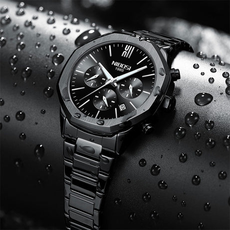 Men's One-Piece Black Watch