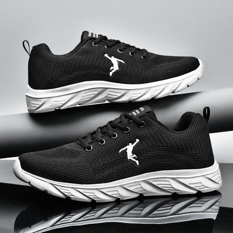 Men's Flying Woven Low-top Running Shoes