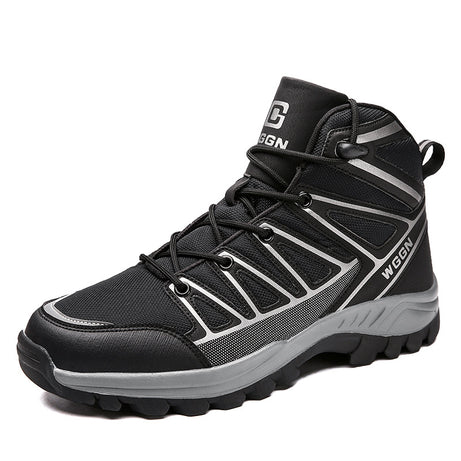 Men's Synthetic Leather High-Top Hiking Boot