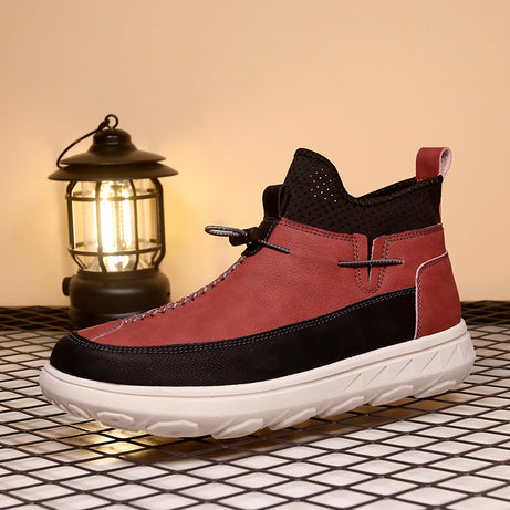 Men's Leather High-End Casual Shoes