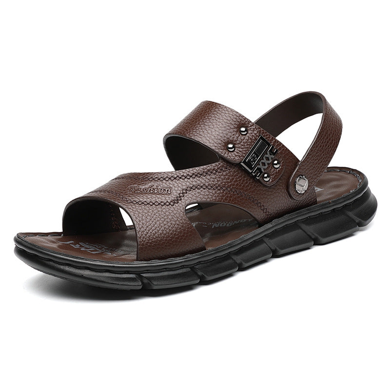 Men's Sandals Leather Summer Sandals