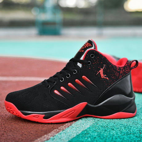 Men's Basketball Fly-Woven Sports Shoes