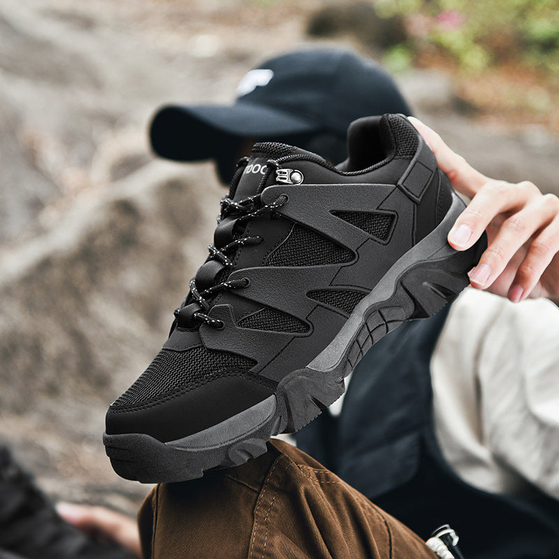 Men's Outdoor Lace-Up Hiking Shoes
