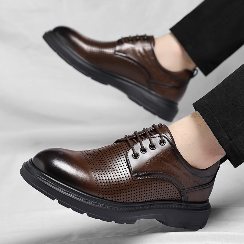 Men's Leather British Style Formal Shoes