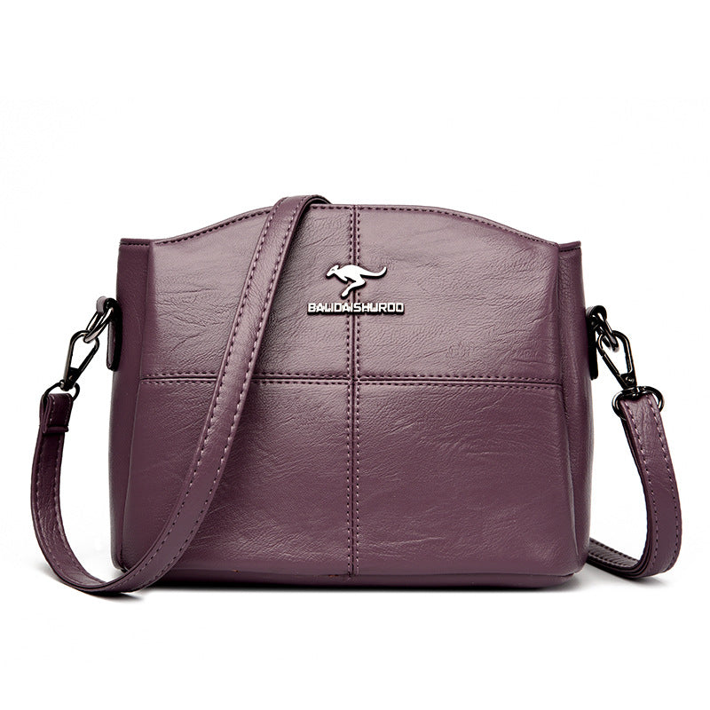 Women's Leather Trendy Shoulder Bag (In Stock)