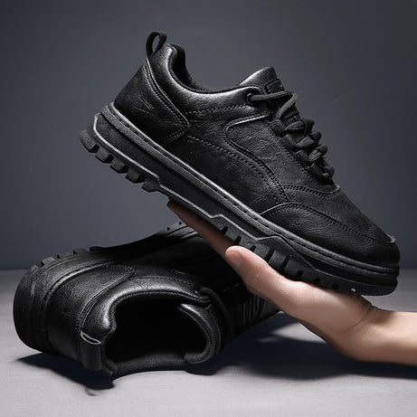 Men's Fashion Trend Low-Top Leather Shoes