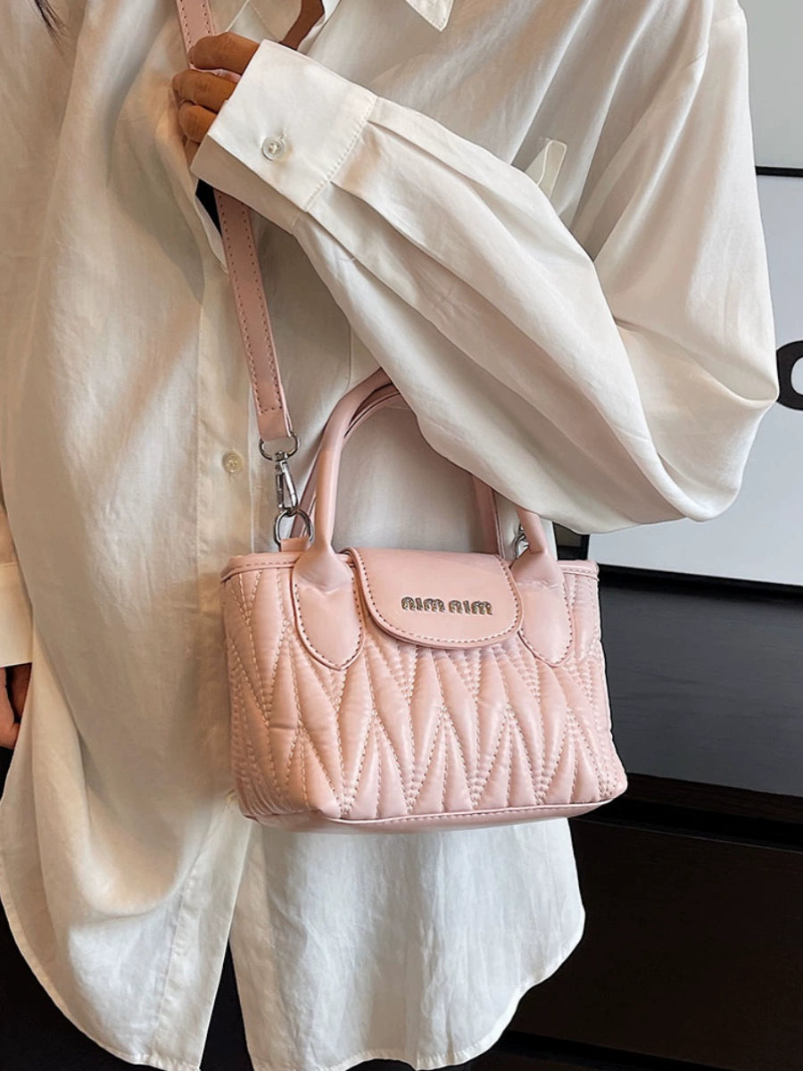 Women's Portable Double Handle Shoulder Bag