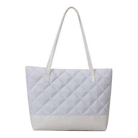 Women's Stylish Rhombus Tote Bag