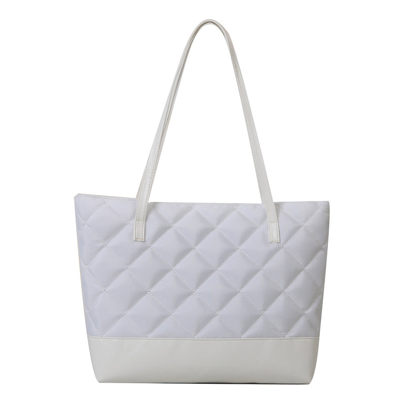 Women's Stylish Rhombus Tote Bag