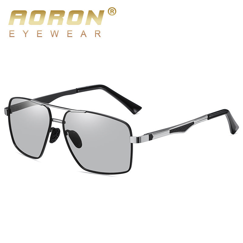 Men's Color-changing Night Vision Driving Sunglasses