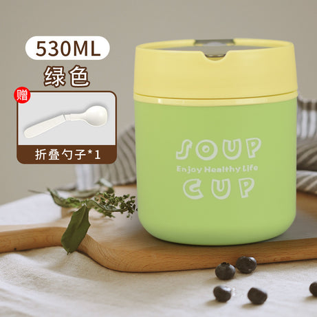 Stainless Steel Breakfast Cup Ins Wind Soup
