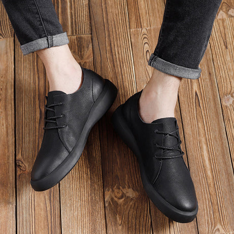 Men's Leather Fashion Trend Outdoor Shoes
