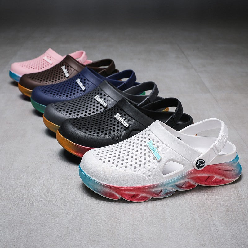 Women's Outer Half Slippers Beach Sandals