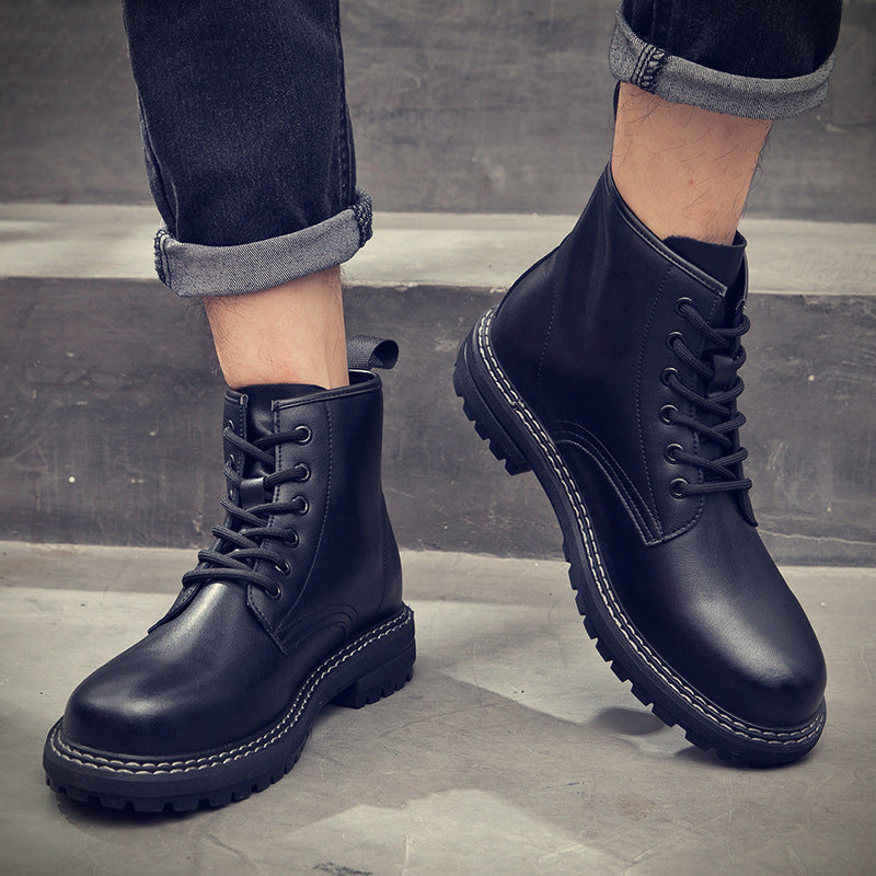 Men's Leather Fashion Martin Boots