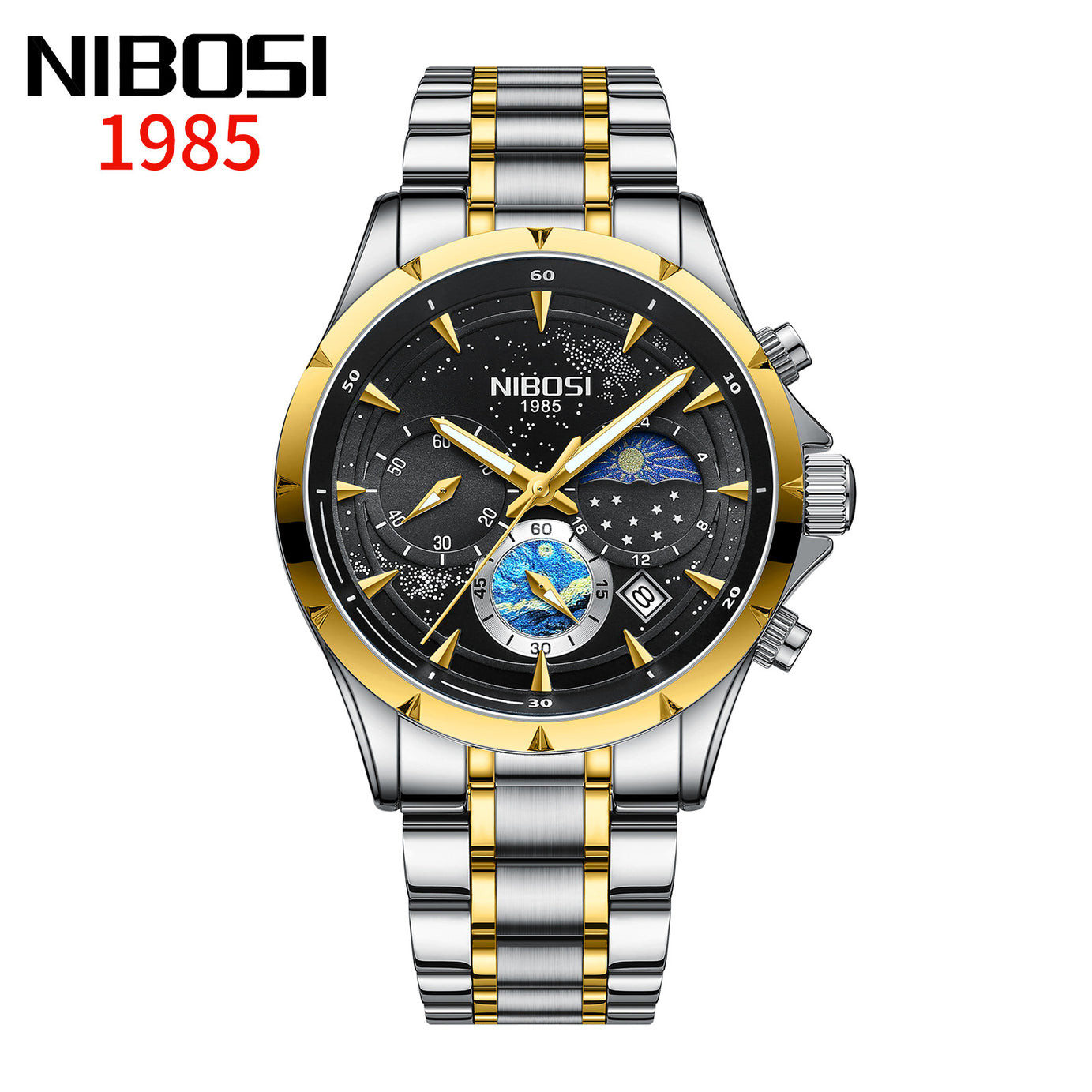 Men's Gypsy Star Calendar Quartz Watch