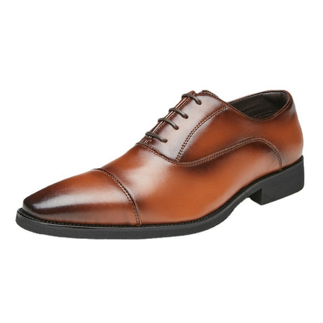 Men's Leather Fashion Oxford Casual Shoes