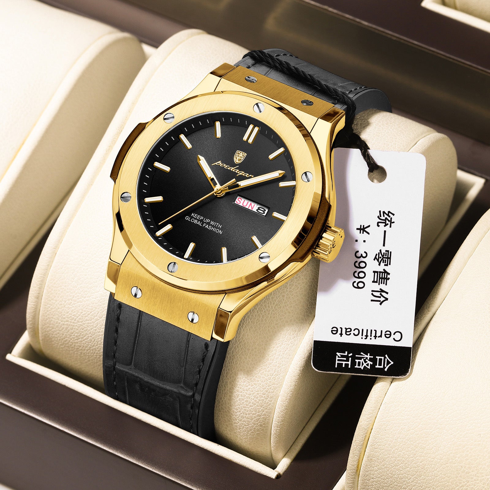 Men's Waterproof Luxury Casual Watch