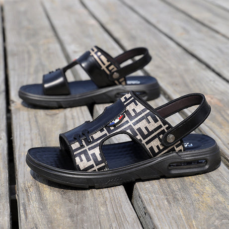 Men's Leather Breathable New Trendy Sandals