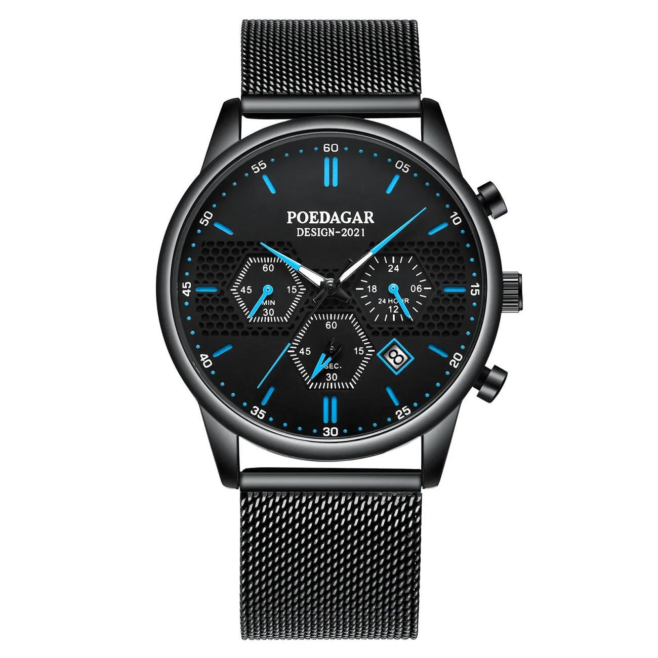Men's Multi-functional Sports Quartz Watch
