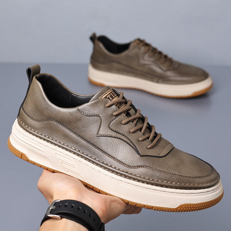 Men's Leather British Style Casual Shoes
