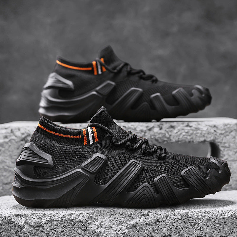 Men's Flying Woven Fashion Casual Shoes