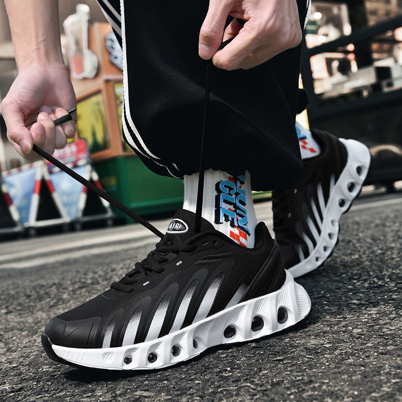 Men's Breathable Mesh Trendy Running Shoes