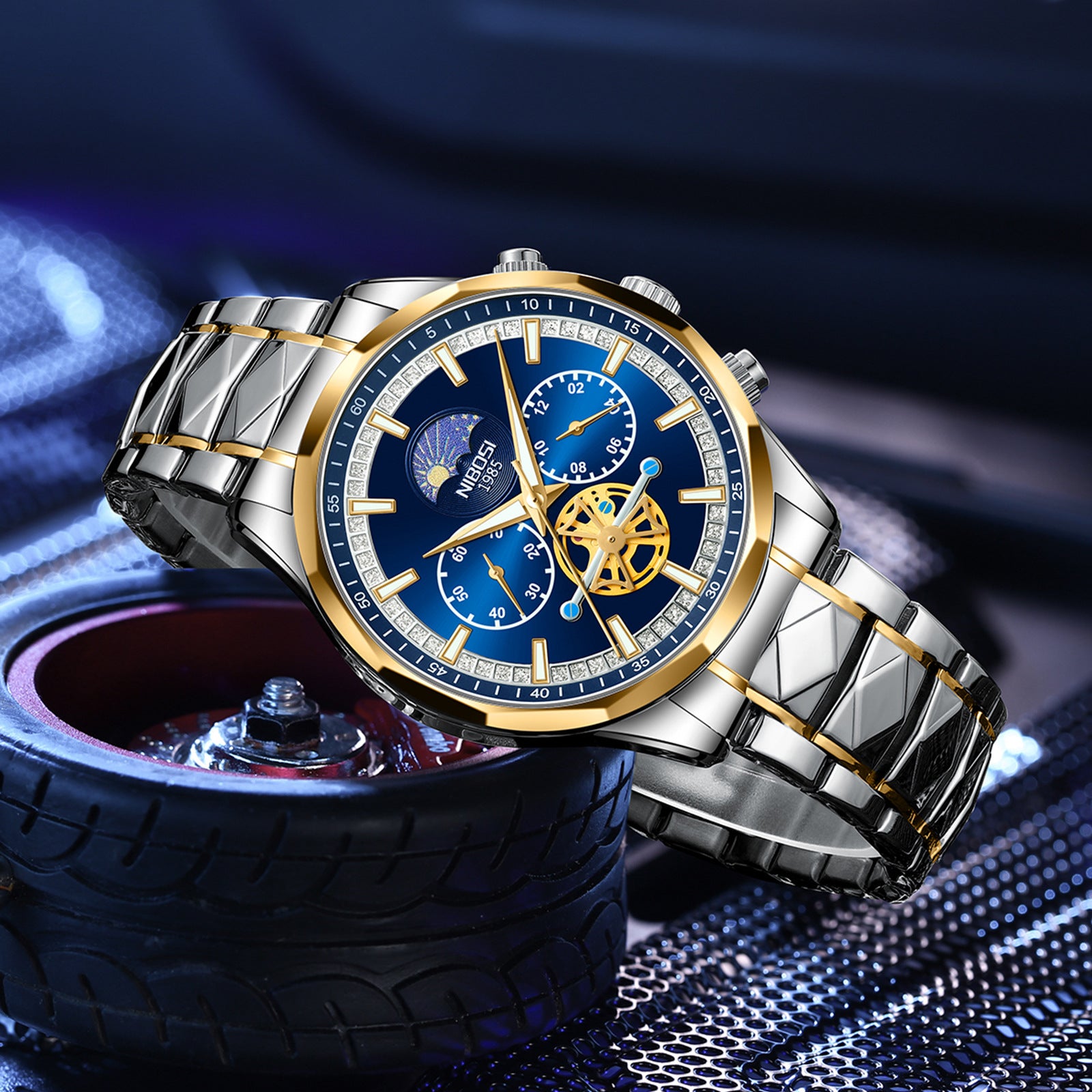 Men's High-End Waterproof Quartz Watch