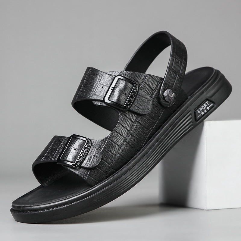Men's Genuine Leather Outdoor Sandals