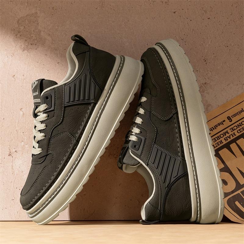 Men's Leather Trendy Outdoor Casual Shoes