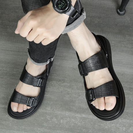 Men's Genuine Leather Outdoor Sandals