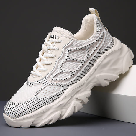 Men's Breathable Stretch Fabric Casual Sneakers