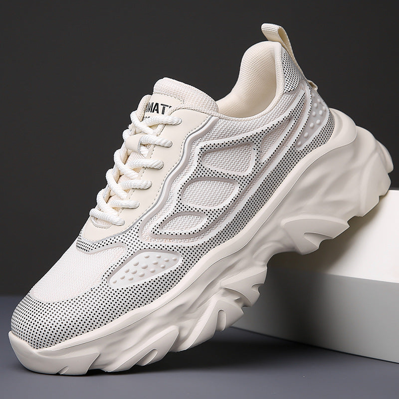 Men's Breathable Stretch Fabric Casual Sneakers