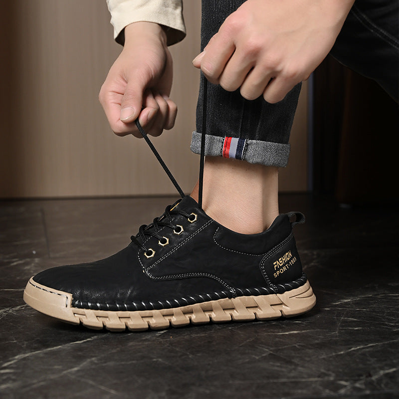 Men's Fashion Trendy Leather Casual Shoes