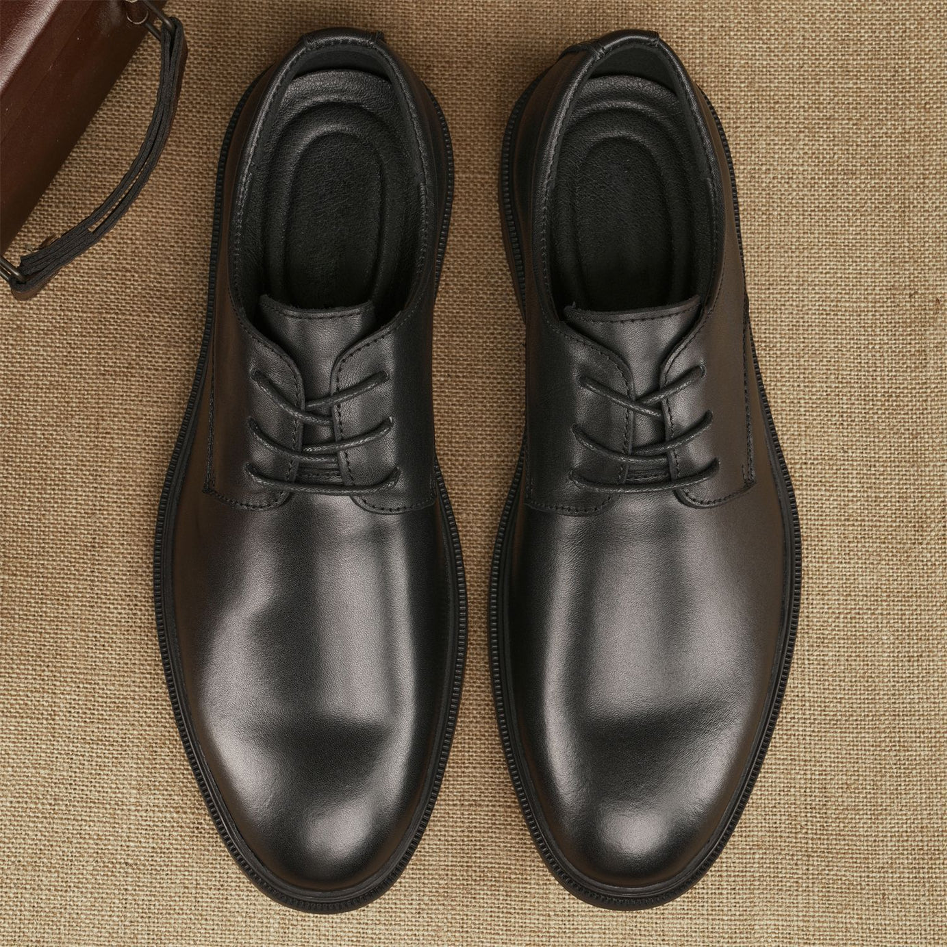 Men's Leather Lace-up Fashion Casual Shoes