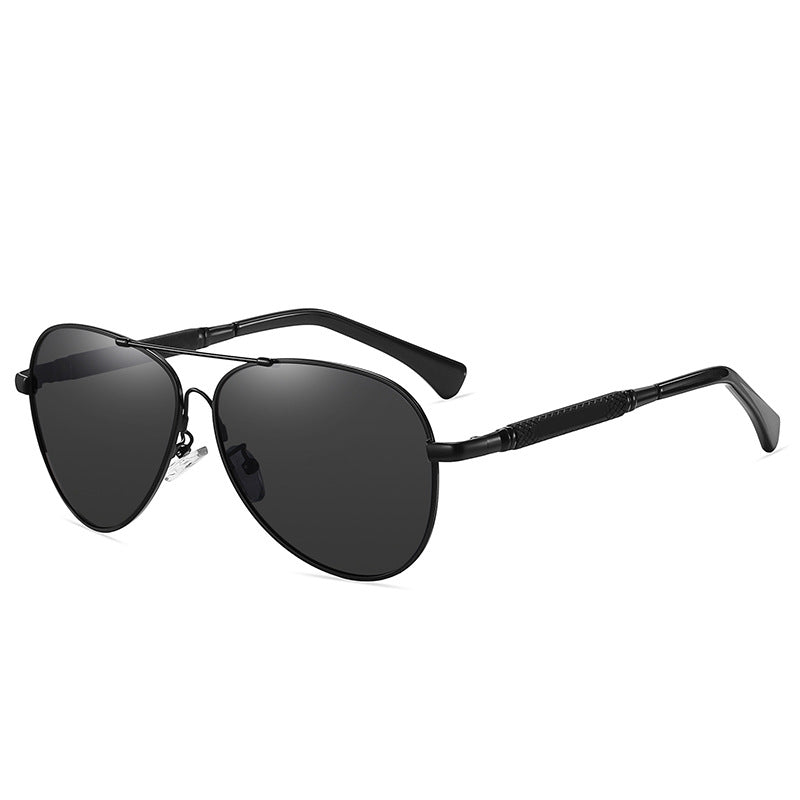 Men's Color-changing Memory Metal Night Vision Sunglasses