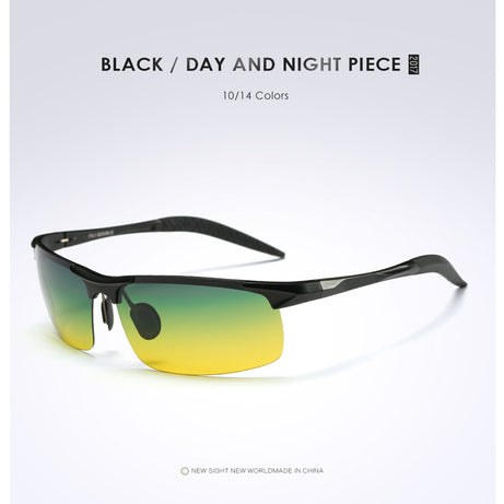 Men's Color-changing Sports Aluminum Polarized Sunglasses
