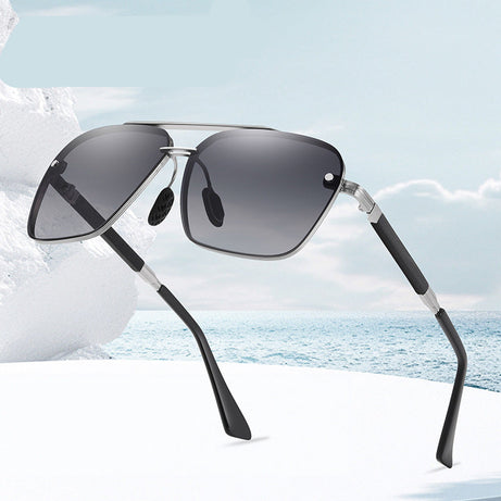 Men's Polarized Fashion Square Sunglasses
