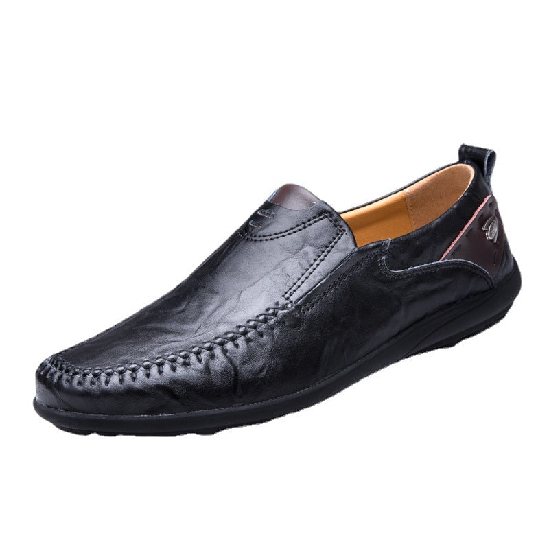 Men's Fashion Trend Loafers Leather Shoes