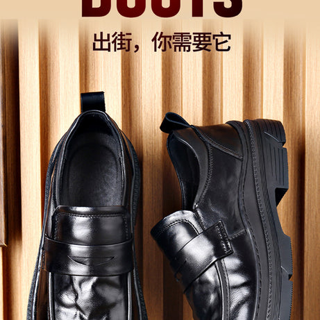 Men's Leather Outdoor Casual Shoes