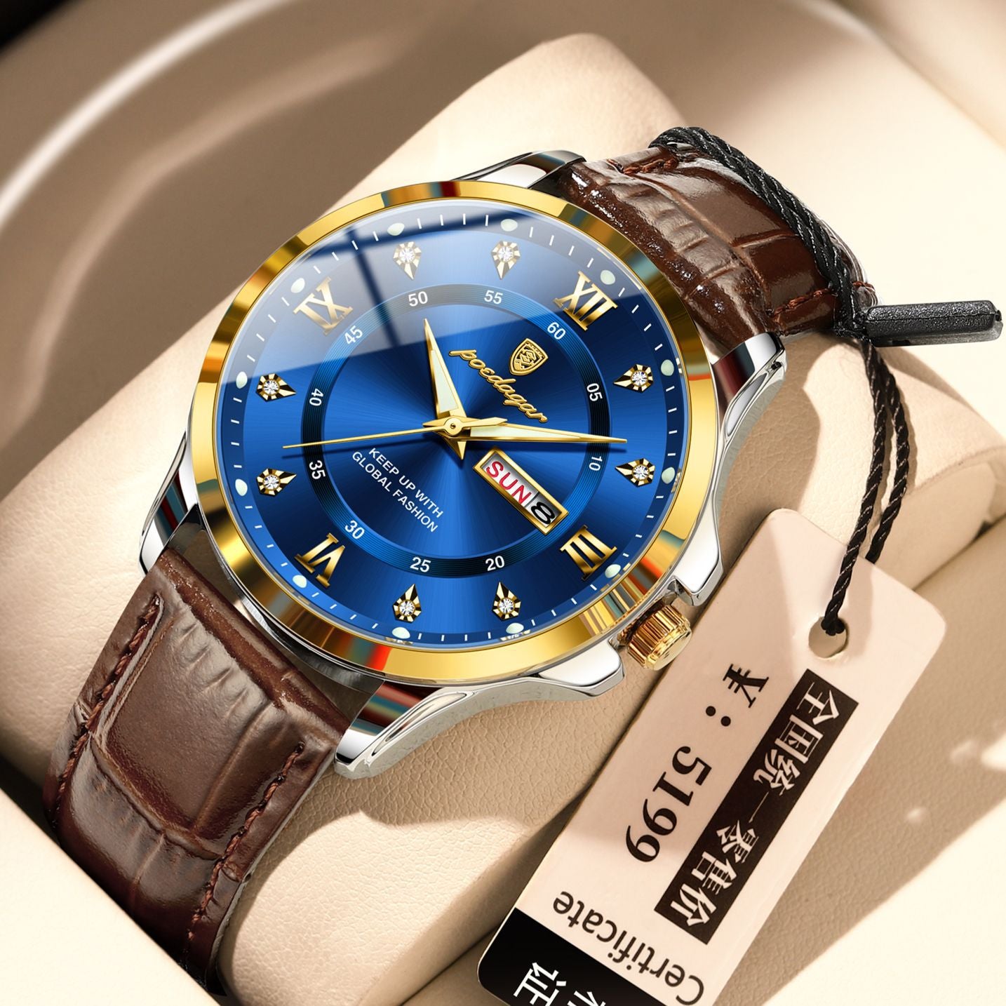 Men's Luxury Fashion Trade Watch