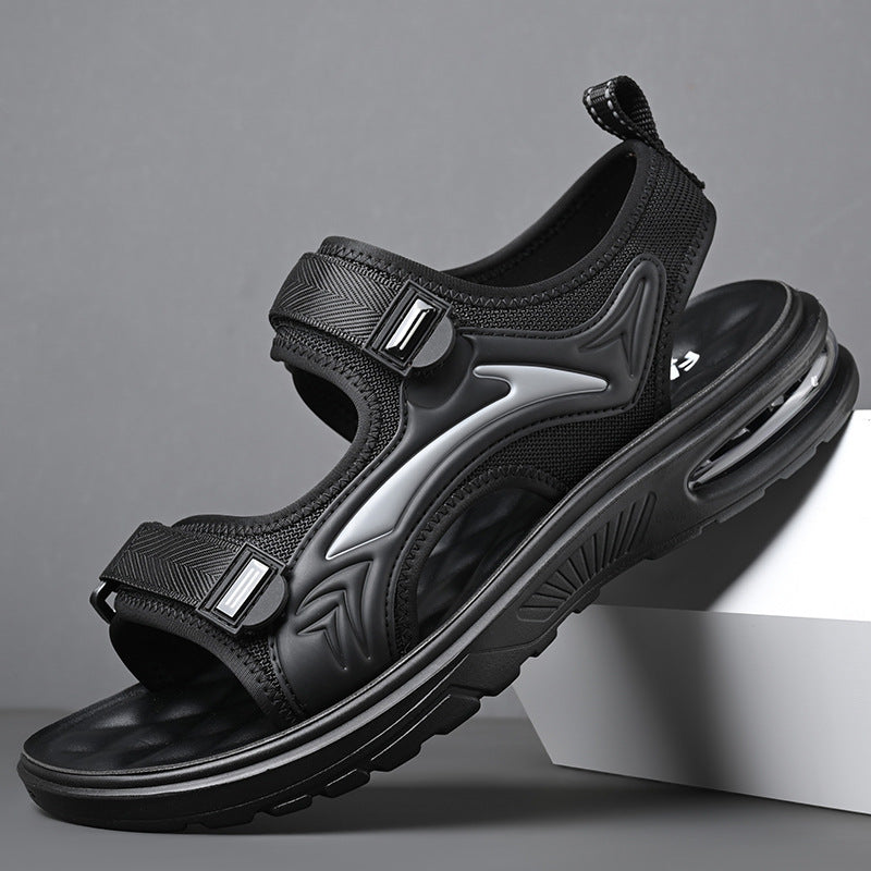 Men's Air Cushion Soft Sole Velcro Sandals