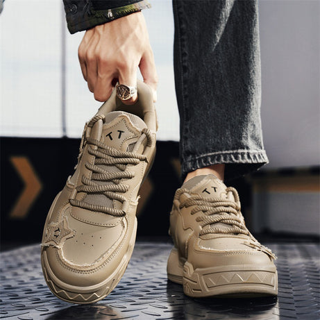 Men's Leather Trendy Retro Style Shoes