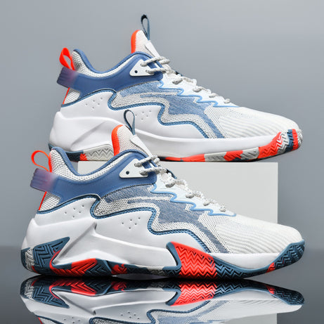 Men's Breathable High-Top Basketball Sports Shoes