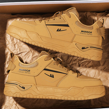 Men's Microfiber Leather Trendy Casual Shoes