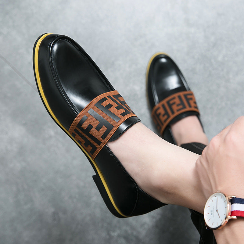 Men's Leather Fashion Trendy Casual Shoes