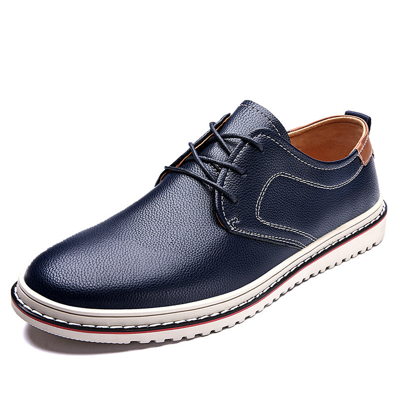 Men's British Style Leather Fashion Trend Shoes