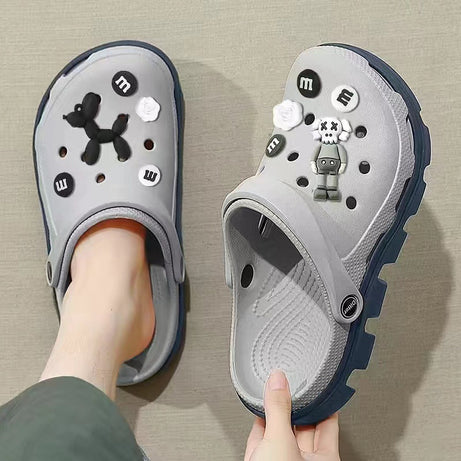 Men's Lightweight Trendy Thick-Soled Slippers