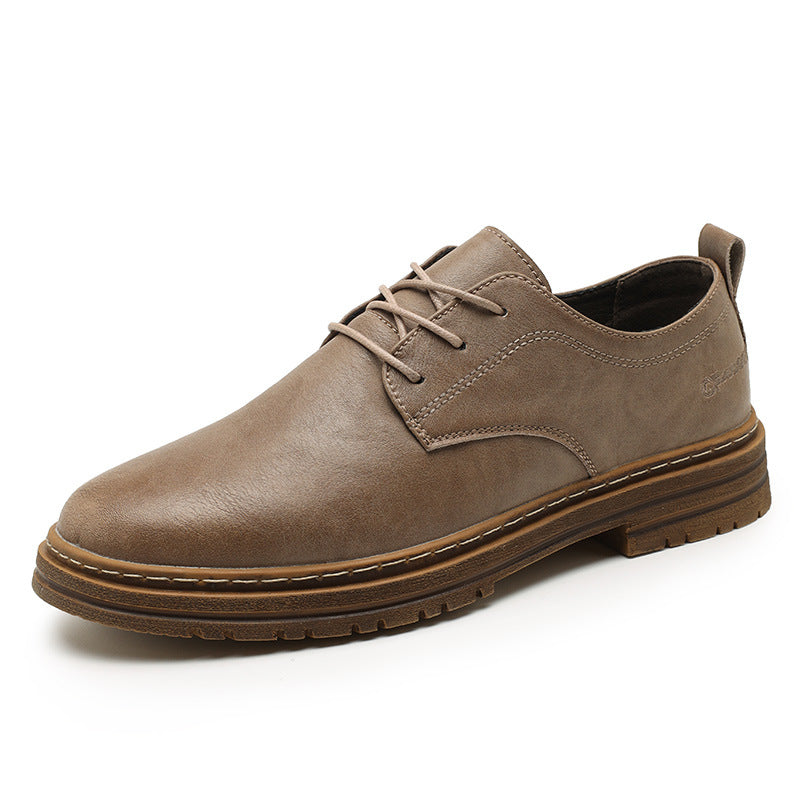 Men's Leather Trend British Style Formal Shoes